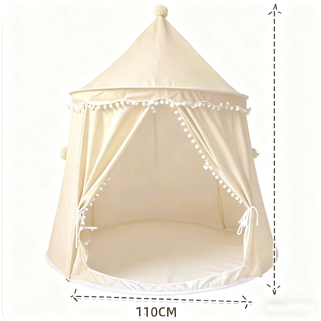 Folding Toy Tent Children Play House Large Teepee Tent for Kids  Princess Castle Children Outdoor Gifts Toys Tent Castle